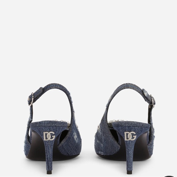 Dolce & Gabbana Patchwork slingbacks - Picture 4 of 6